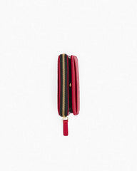 Marc Jacobs Discount - The Leather Mini Compact Wallet True Red