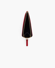 Marc Jacobs For Sale - The Leather Top Zip Multi Wallet True Red