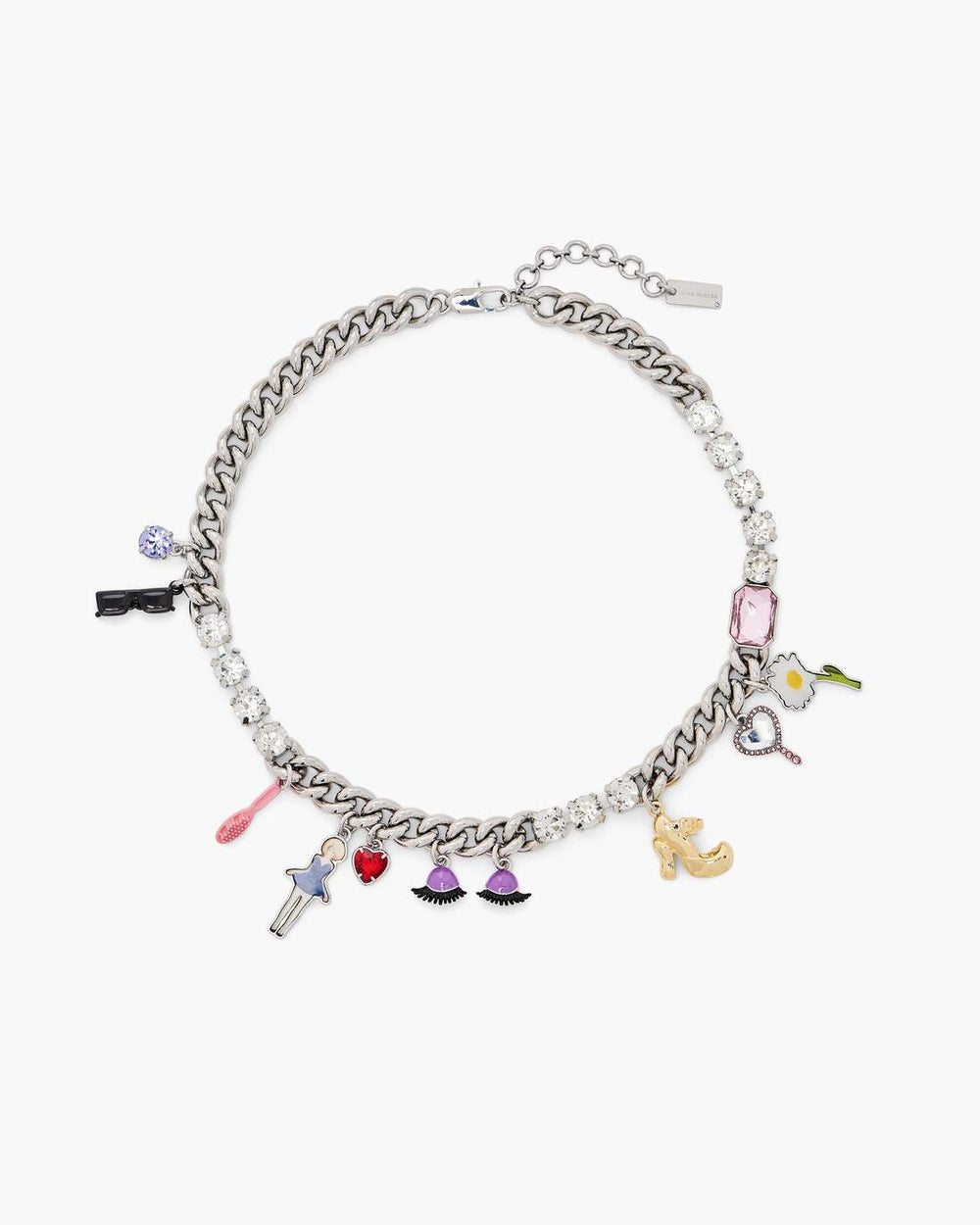 Marc Jacobs For Sale - The Dollhouse Charm Necklace Silver/Multi