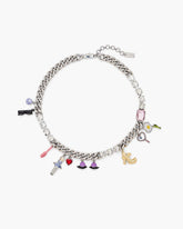 Marc Jacobs For Sale - The Dollhouse Charm Necklace Silver/Multi