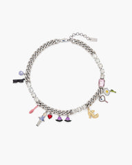 Marc Jacobs For Sale - The Dollhouse Charm Necklace Silver/Multi