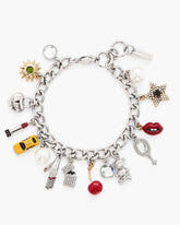 Marc Jacobs US - The Trinket Charm Bracelet Silver/Multi