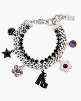Marc Jacobs For Sale - The Mini Icon Dot Charm Bracelet Silver/Multi