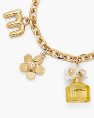 Marc Jacobs Online - Daisy Charm Bracelet Gold/Yellow Multi