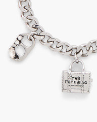 Marc Jacobs Outlet - The Sticker Charm Bracelet Silver Multi
