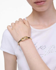 Marc Jacobs New - The Dual Cuff Bracelet Gold