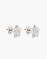 Marc Jacobs For Sale - The Star Pave Stud Earrings Silver/Crystal