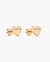 Marc Jacobs Online - The Heart Balloon Stud Earrings Light Antique Gold