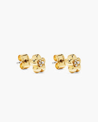 Marc Jacobs Outlet - The Daisy Earrings Gold/Crystal