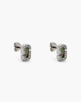 Marc Jacobs Discount - The J Marc Luxe Abalone Earrings Silver/Crystal