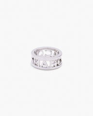 Marc Jacobs Online - The Monogram Ring Silver