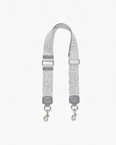 Marc Jacobs US - The Outline Logo Webbing Strap Wolf Grey Multi