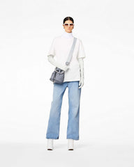 Marc Jacobs US - The Outline Logo Webbing Strap Wolf Grey Multi