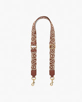 Marc Jacobs US - The Thin Outline Logo Webbing Strap Argan Oil Multi