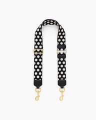 Marc Jacobs Online - MEDIUM POLKA DOT STRAP Black Multi