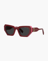 Marc Jacobs Online - The J Marc Cat Eye Sunglasses Red/Pink