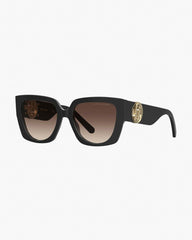 Marc Jacobs New - The J Marc Square Cutout Sunglasses Black