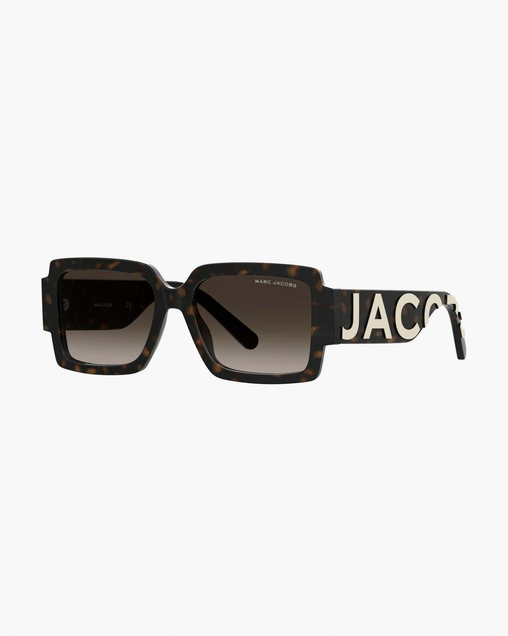 Marc Jacobs For Sale - The Bold Logo Square Sunglasses Havana