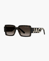 Marc Jacobs For Sale - The Bold Logo Square Sunglasses Havana
