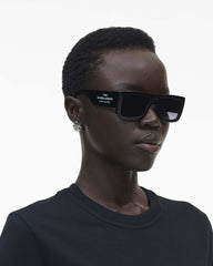 Marc Jacobs Online - The Square Sunglasses Black