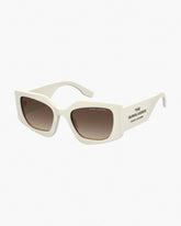 Marc Jacobs For Sale - The Square Cat Eye Sunglasses Ivory