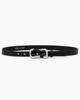 Marc Jacobs Sale - The Dual Belt Black/Silver