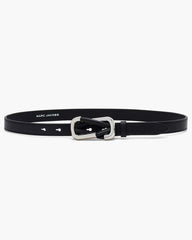 Marc Jacobs Sale - The Dual Belt Black/Silver