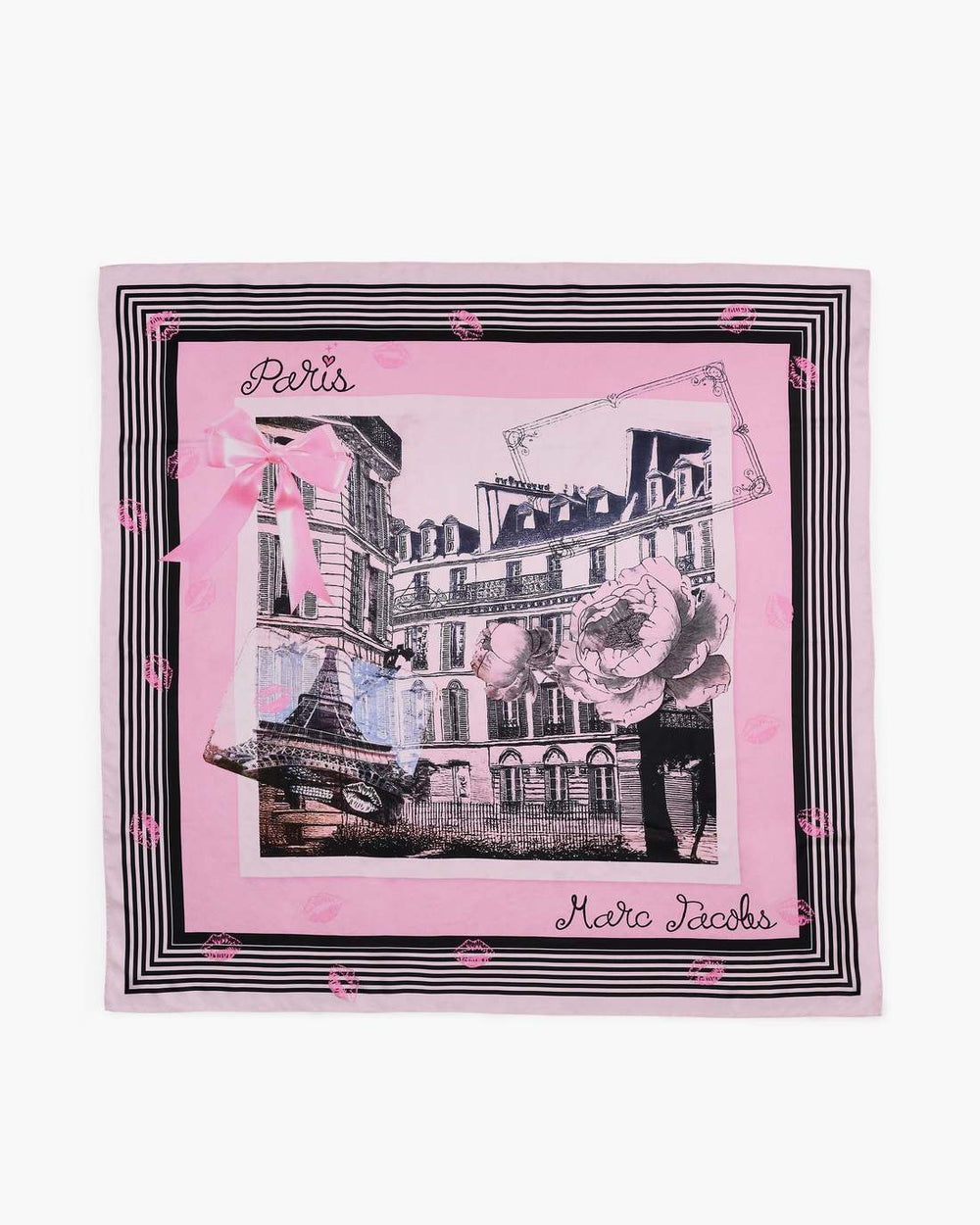 Marc Jacobs Outlet - The City Silk Scarf Paris Paris