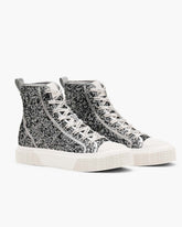 Marc Jacobs Outlet - The Sequin High Top Sneaker Silver