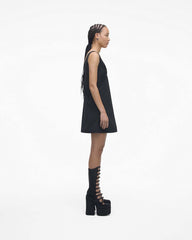 Marc Jacobs New - The Rhinestone Kiki Knee-High Boot Black/Black