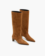 Marc Jacobs For Sale - The Suede Mel Boot Copper