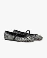 Marc Jacobs For Sale - The Sequin Sabrina Ballerina Silver