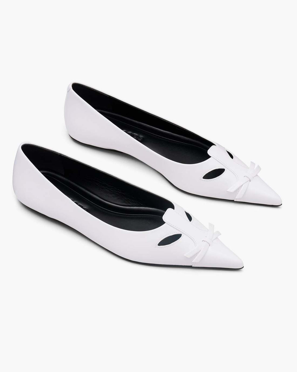 Marc Jacobs New - The Kat Ballerina Bright White