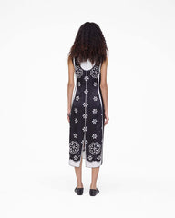 Marc Jacobs Outlet - Trompe L'Oeil Eyelet Dress Black/White