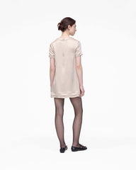 Marc Jacobs Discount - Crushed Satin Dress Champagne