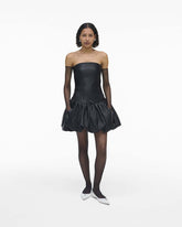 Marc Jacobs For Sale - The Leather Bubble Dress Black