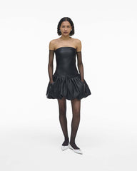Marc Jacobs For Sale - The Leather Bubble Dress Black