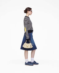 Marc Jacobs Online - Joy Striped Crewneck Black/White