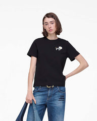 Marc Jacobs Outlet - Marc Is Joy Daisy Baby Tee Black