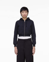 Marc Jacobs Online - Charm Cropped Hoodie Black