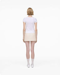 Marc Jacobs Sale - Charm Logo Shrunken Tee White