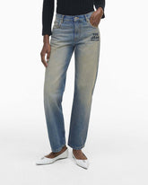 Marc Jacobs Discount - The Washed Jean Medium Wash Indigo