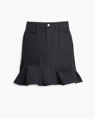 Marc Jacobs Sale - The Fluted Mini Skirt Black
