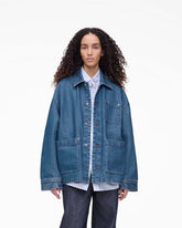 Marc Jacobs Outlet - The A.P.C. X Marc Jacobs Denim Unisex Jacket Washed Indigo