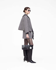 Marc Jacobs Discount - Gingham Tweed Jacket Black Multi