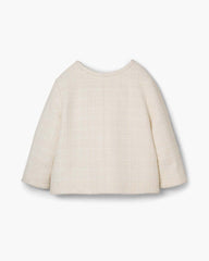 Marc Jacobs US - Tweed Backwards Lady Jacket Ivory