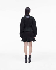 Marc Jacobs Sale - The Fluted Denim Jacket Black