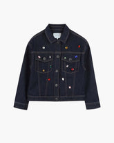 Marc Jacobs Discount - The Charm Denim Jacket Blue