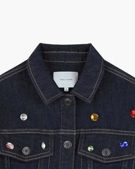 Marc Jacobs Discount - The Charm Denim Jacket Blue