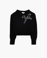 Marc Jacobs Outlet - The Gem Bow Sweater Black
